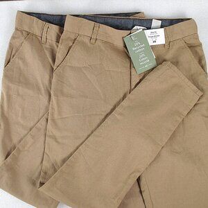 BUNDLE OF 2 PRS H&M SLIM FIT KIDS KHAKIS